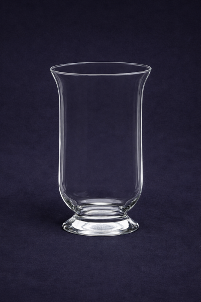 Kerzenvase Glas mittel