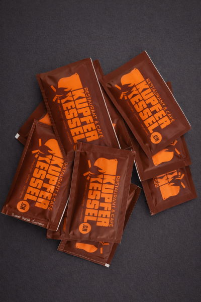 Zuckerbeutel Portionen