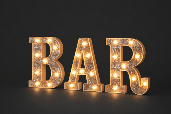 Bar-Beleuchtung