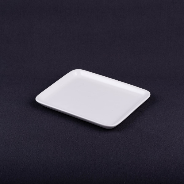 Flying - Teller weiss - eckig