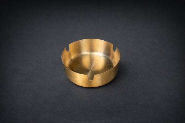 Aschenbecher Gold / Metall