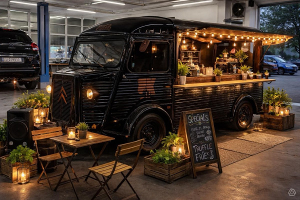 Citroen HY 1972 Foodtruck / Bartruck