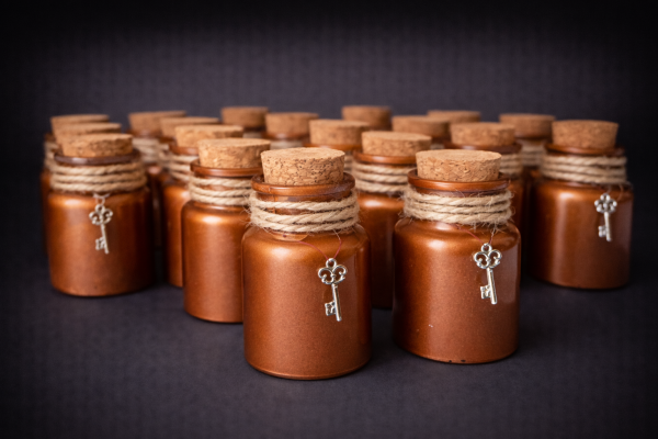 Deko - Vase Kupfer klein